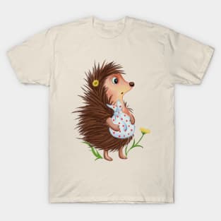 cute hedgehog animal T-Shirt